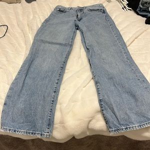 Jeans wide leg light blue